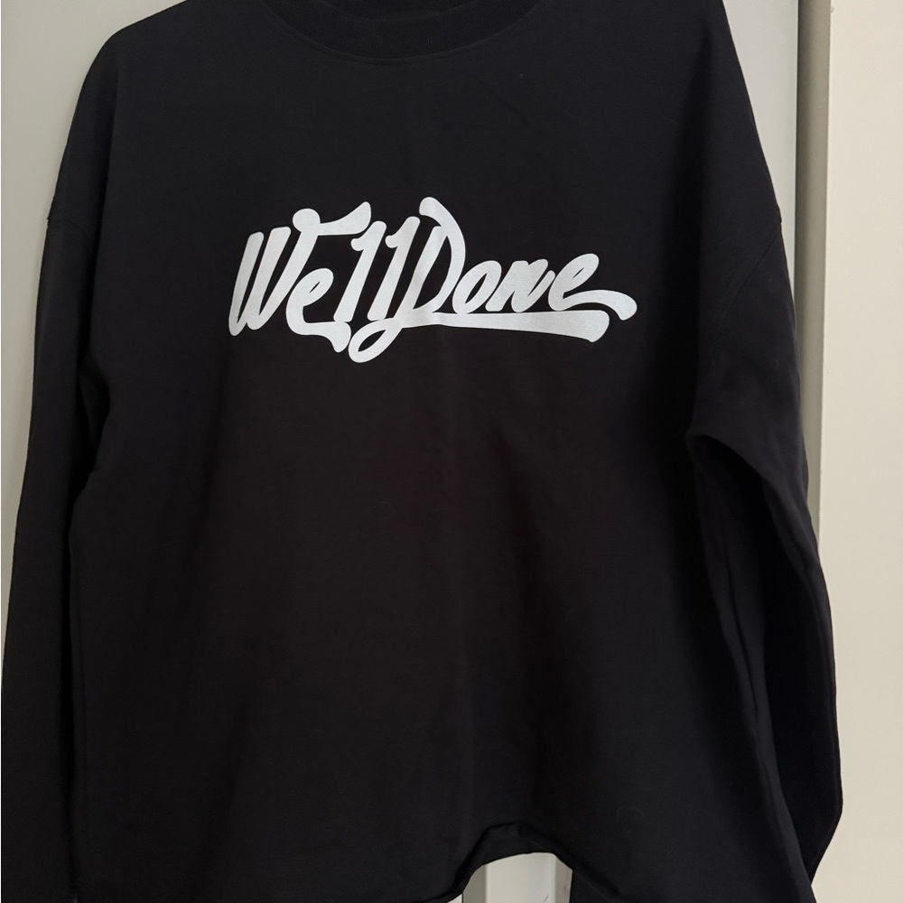 We11Done Black Long sleeve Tops